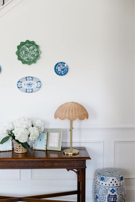 A plate wall adds so much charm to any space in your home! 

A little tip: Always buy more plates than you need! I broke one while hammering into the wall! 🫣🤭

Shop my favorites on @liketoknow.it! Link in my profile! 

#grandmillennialdecor #grandmillenialnursery #grandmillennial #blueandwhite #classichomedecor #homedecor #diy #diyplatewall #platewall #home

#LTKVideo #LTKFindsUnder100 #LTKHome