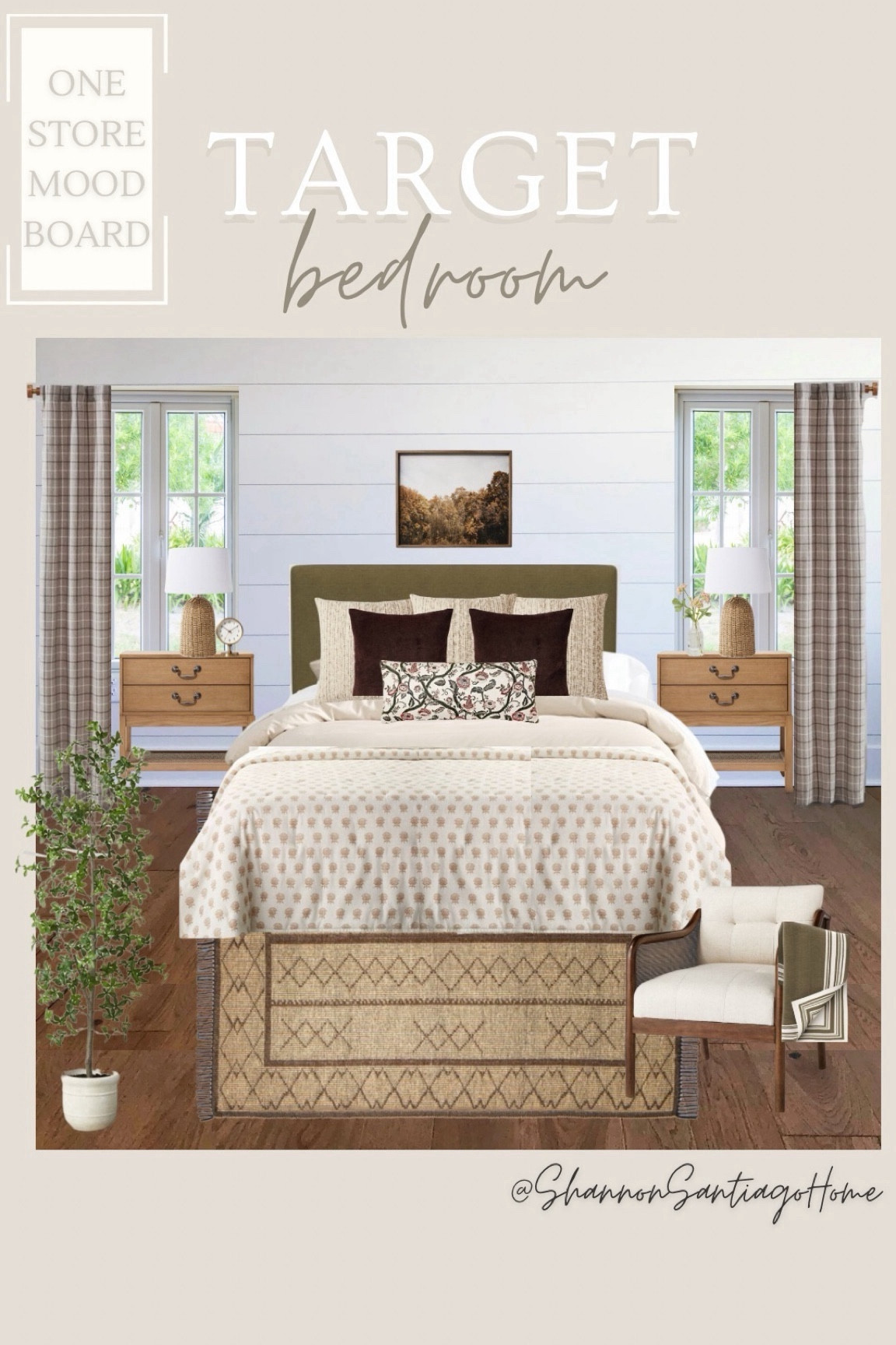 Targetbedroom, one store moodboard, target moodboard, budget bedroo decor, transitional
Design, vintage modern, modern rustic, studio McGee 