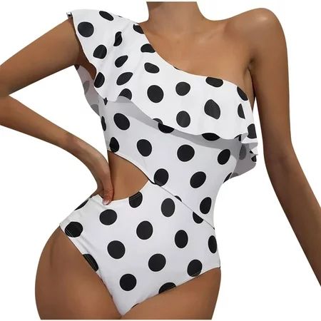 Women s Polka Dots Bikini Sexy Graphic One Piece Bathing Suit Bikini for Women Trendy A9 | Walmart (US)