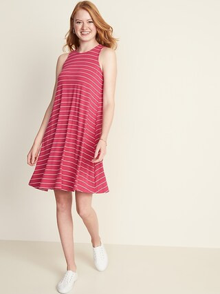 Sleeveless Jersey Swing Dress for Women | Old Navy (US)