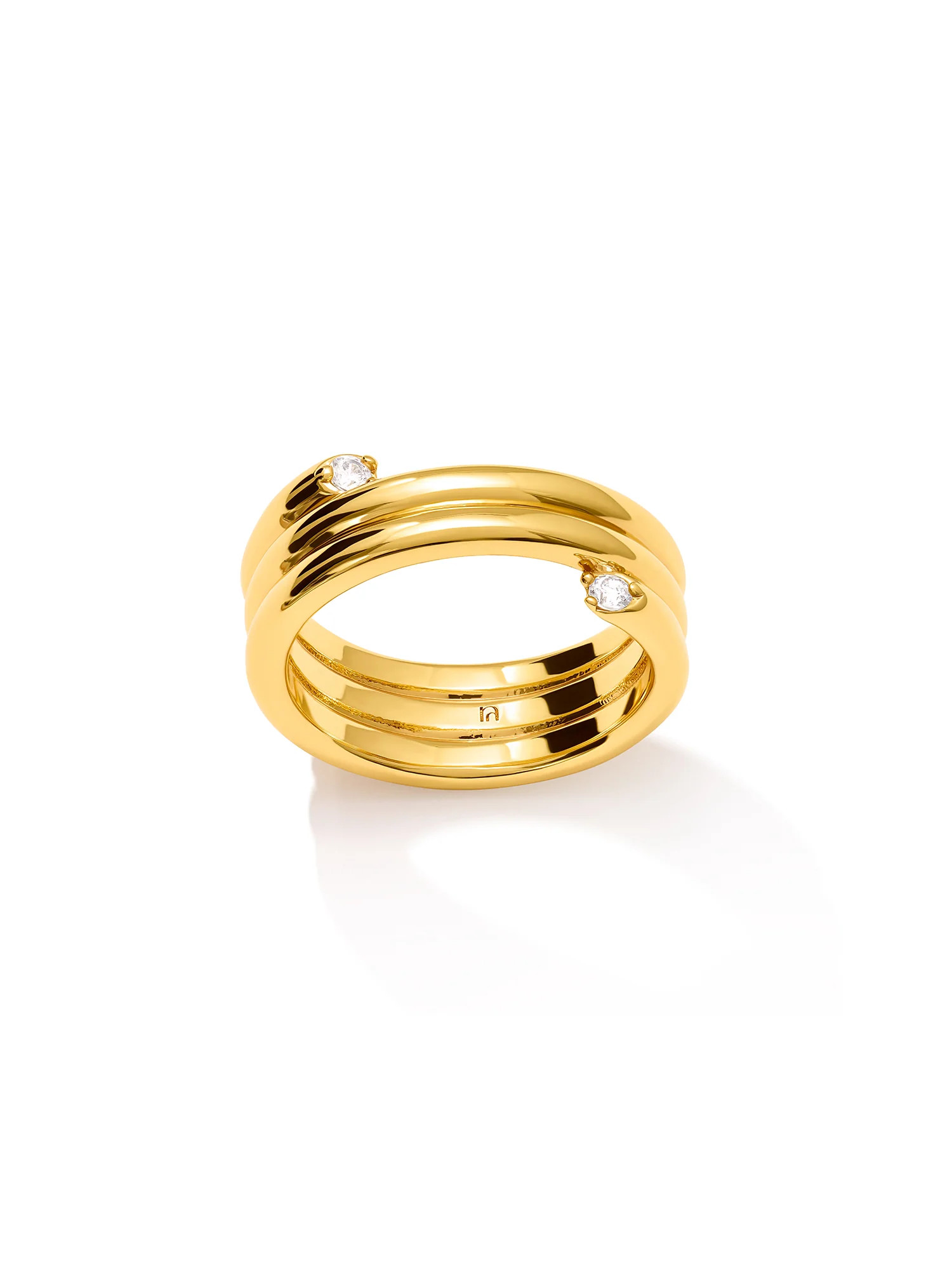 SPIRAL - Ring • Color: 18K Yellow Gold | Ninety-9