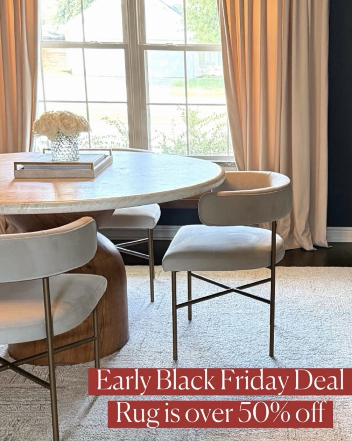 Black Friday home decor deals!
Christmas decor
Table
Chairs
Breakfast room
Rug 
#ltkhome

#LTKSaleAlert #LTKCyberWeek #LTKHoliday