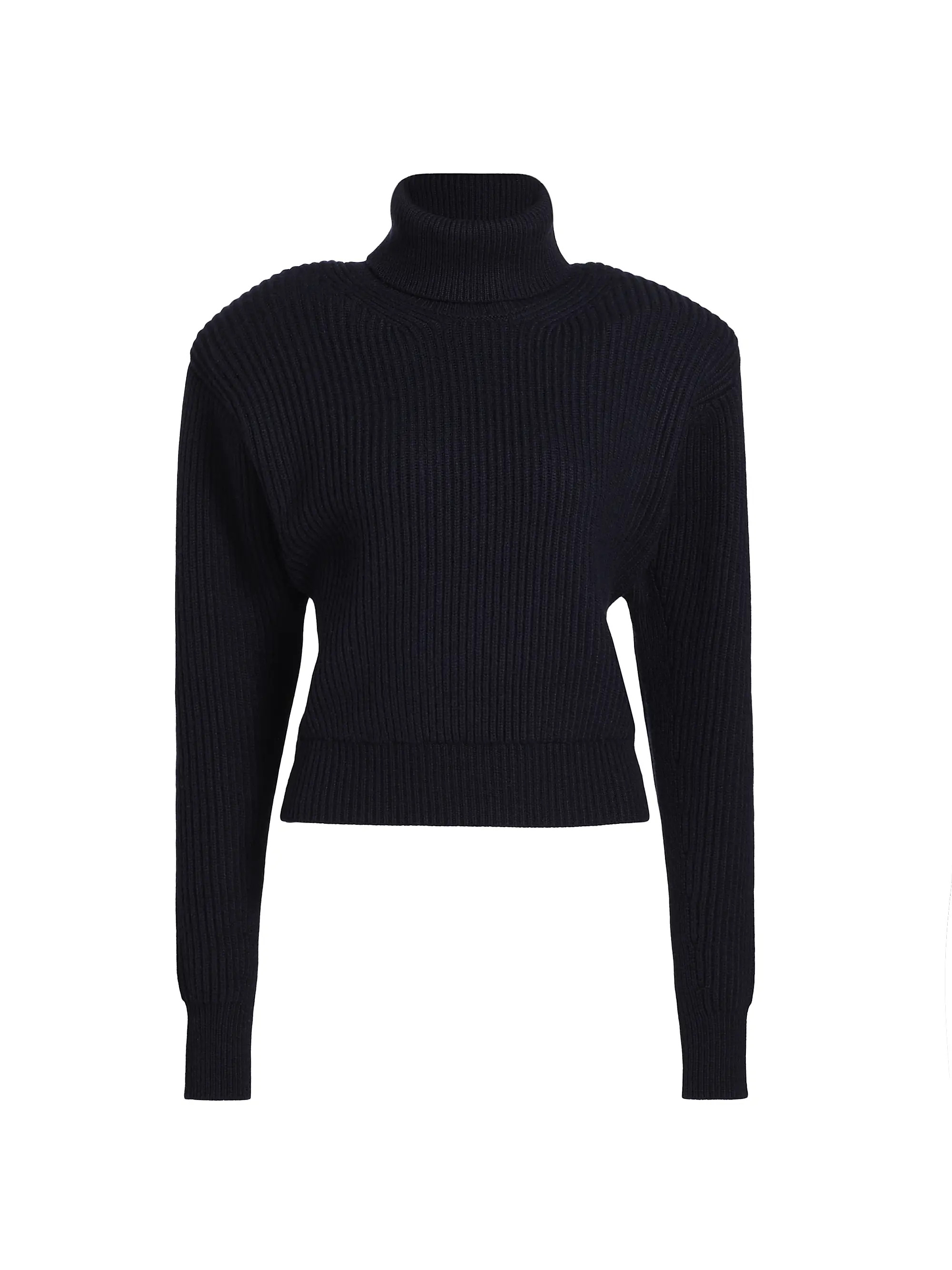 Camilla Rib-Knit Long-Sleeve Turtleneck Top | Saks Fifth Avenue