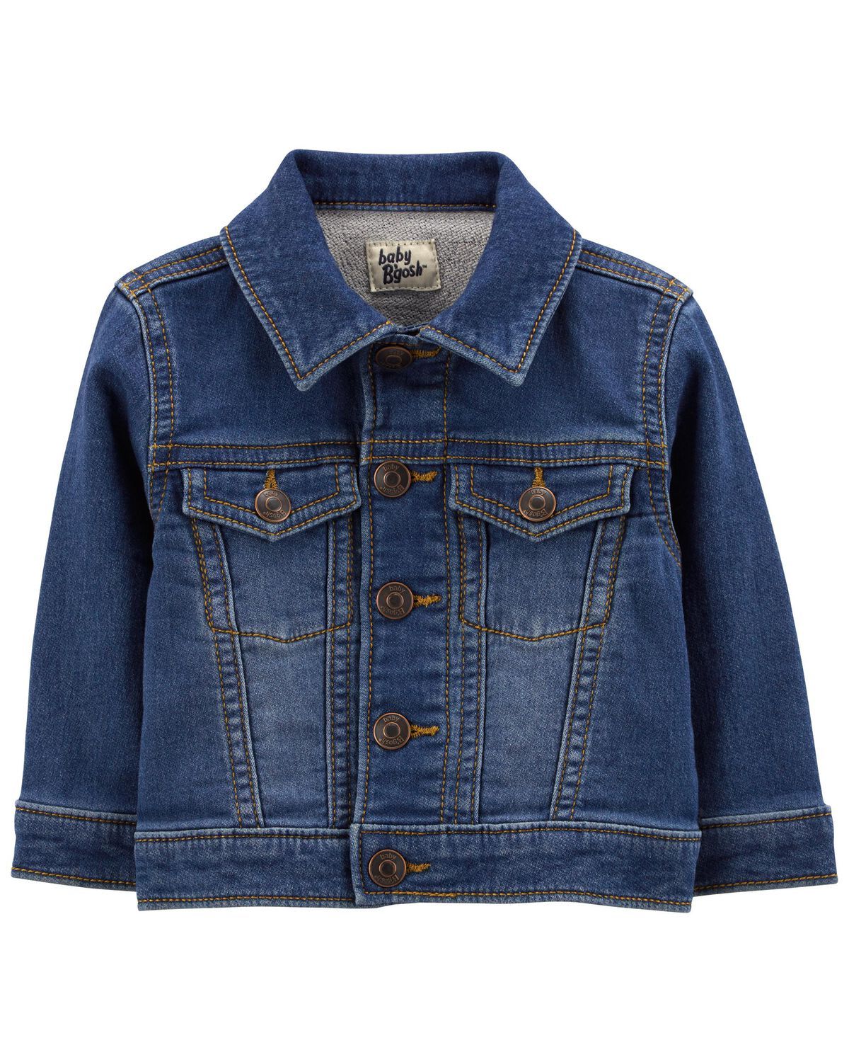 Baby Classic Knit-Like Denim Jacket | Carter's
