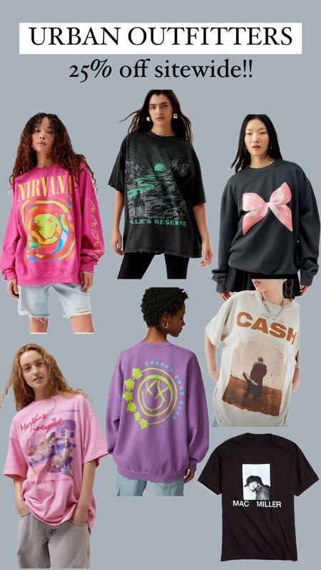 urban outfitters graphics >>>> they’re the besttttt and all on sale!!!