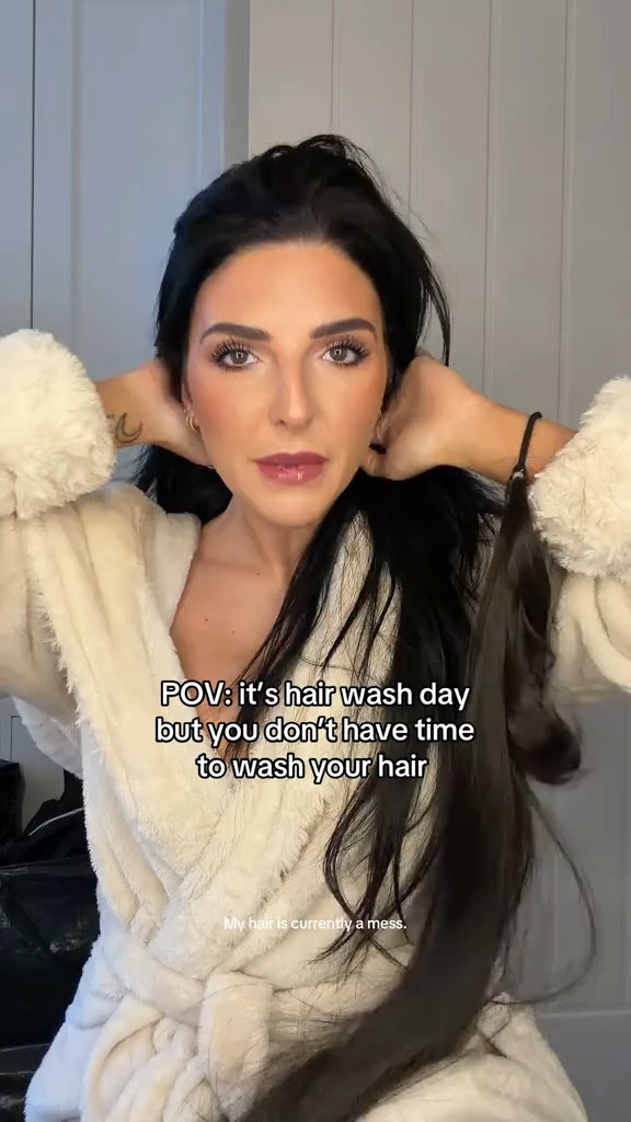Your solution for hair wash day but you don’t have time to wash your hair! Lullabellz braid 🤍

#LTKspring #LTKstyletip #LTKbeauty