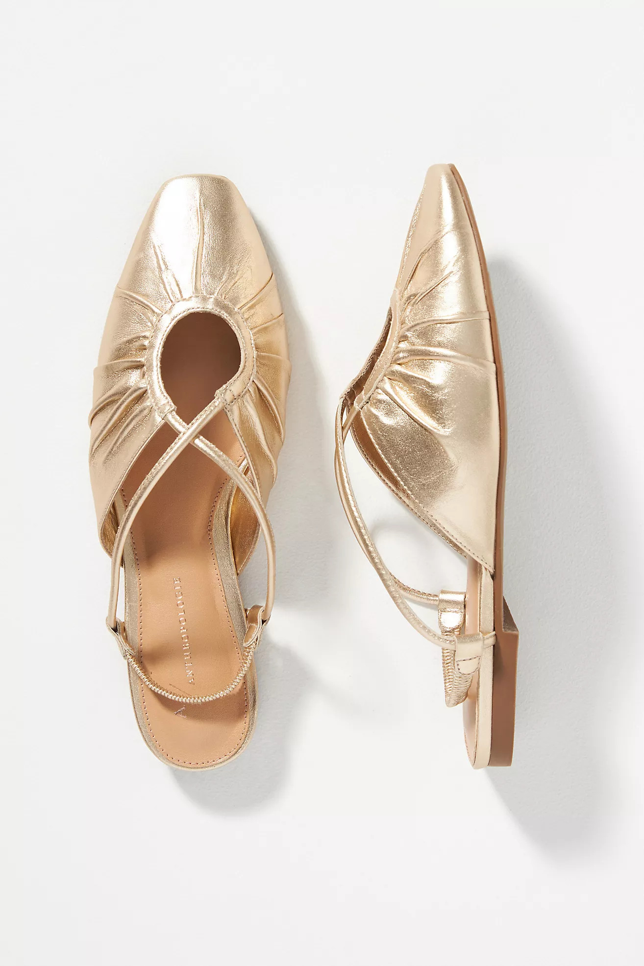 Maeve Strappy Flats | Anthropologie (US)