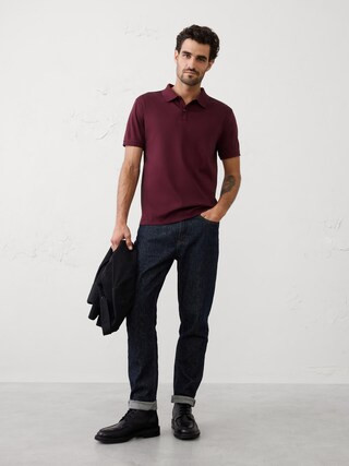 Luxe Touch Polo | Banana Republic Factory