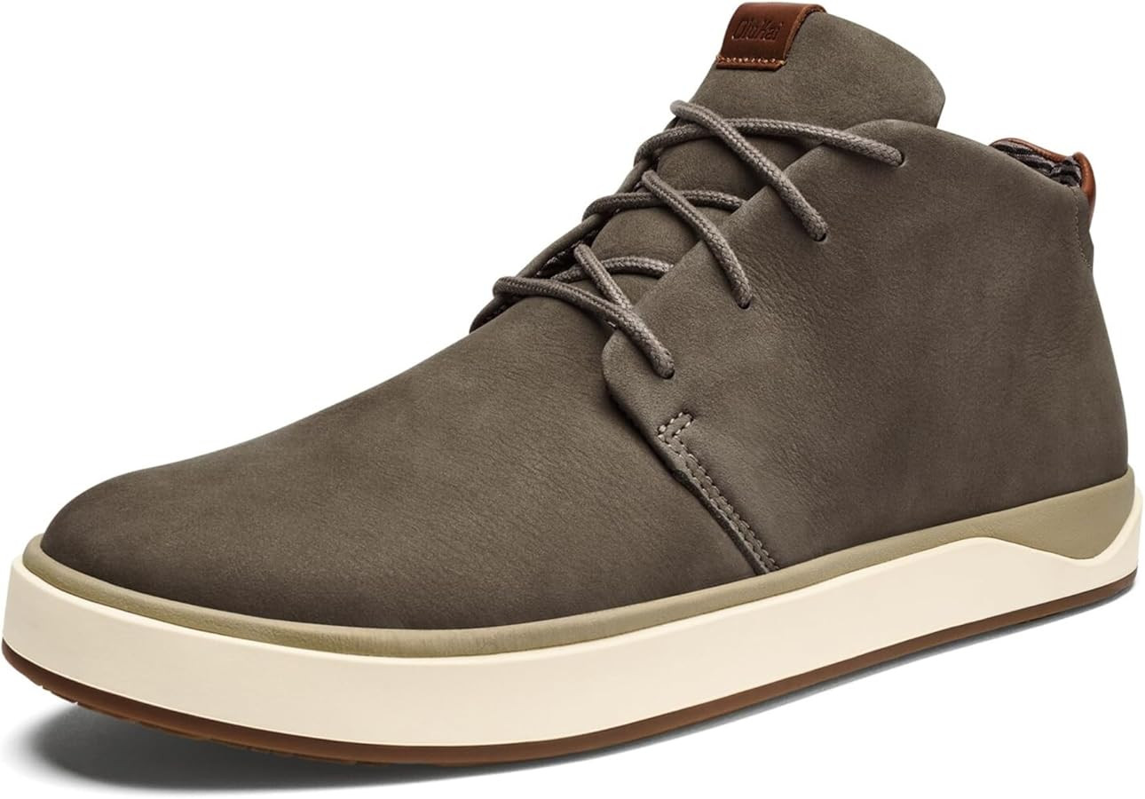 OLUKAI Papaku 'Ili Men's Boots, Durable Waterproof Leather, Cozy Quilted Lining, All-Day Underfoo... | Amazon (US)