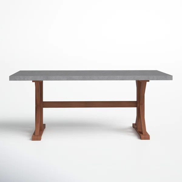 Fleur 74" Wooden Dining Table | Wayfair North America