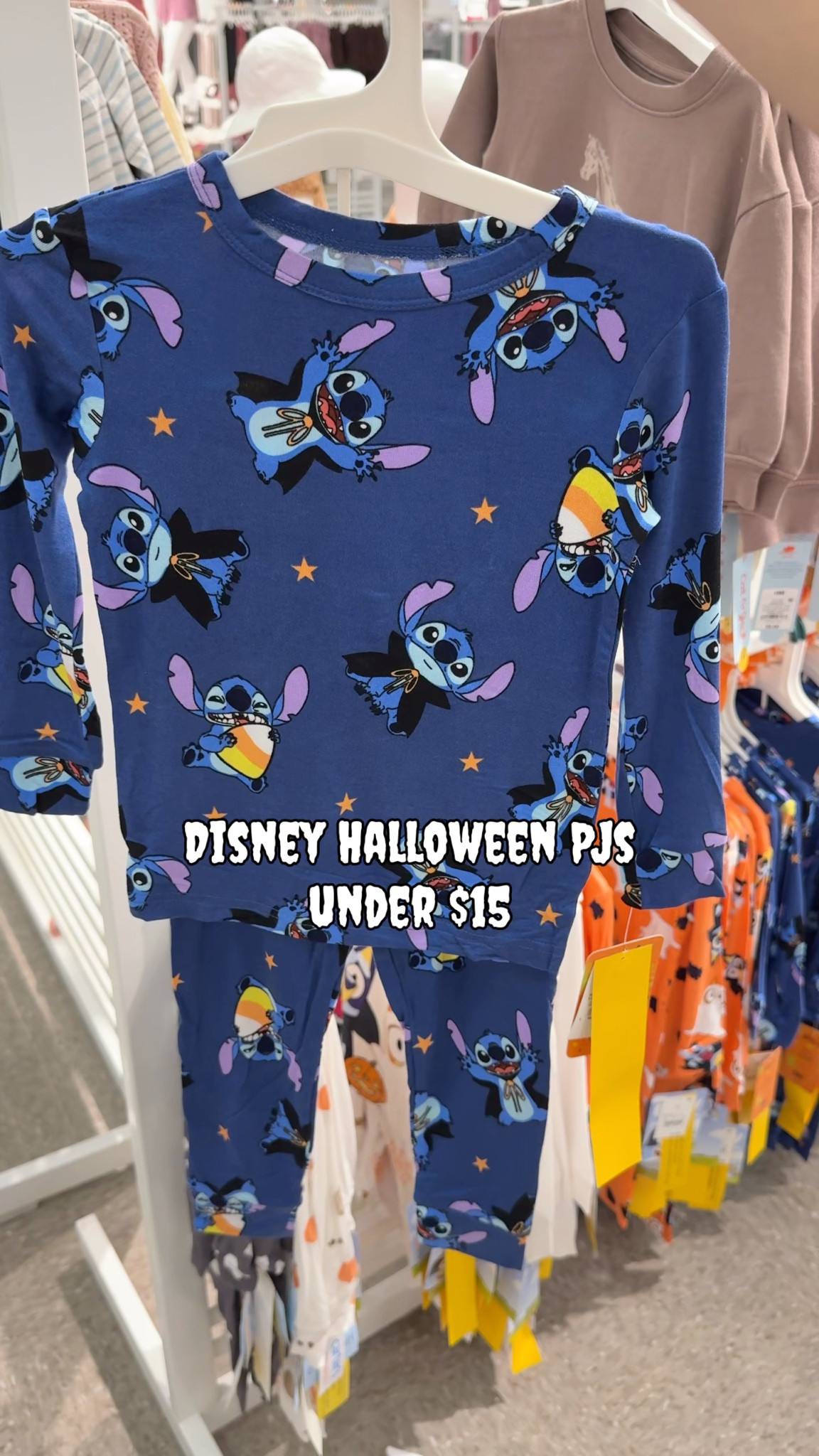 👻🎃 Disney magic meets spooky season!! I found the cutest toddler Stitch Halloween PJs for under $15 🐾✨ Cozy, festive, and budget-friendly—perfect for pumpkin patch days, trick-or-treat practice runs, or just snuggling up for movie night 🖤🍂

And the best part? There are other characters too so you can mix + match your little boo’s spooky style! 🧡👀

🛒 Linking them so you can easily snag them! 

#DisneyHalloween #LTKHalloween #DisneyStyle #HalloweenOOTD #ToddlerStyle #LTKfinds

#LTKKids #LTKFamily #LTKSeasonal