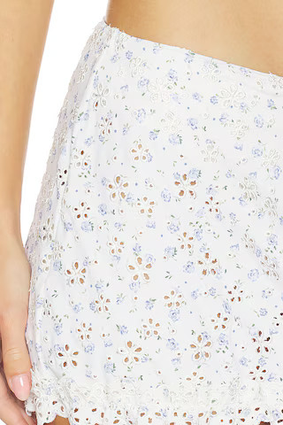 Nakia Swim Skort in Vintage Cream | Revolve Clothing (Global)