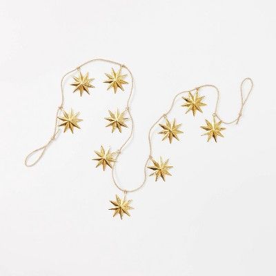 Gold Star Garland - Threshold&#8482; designed with Studio McGee | Target