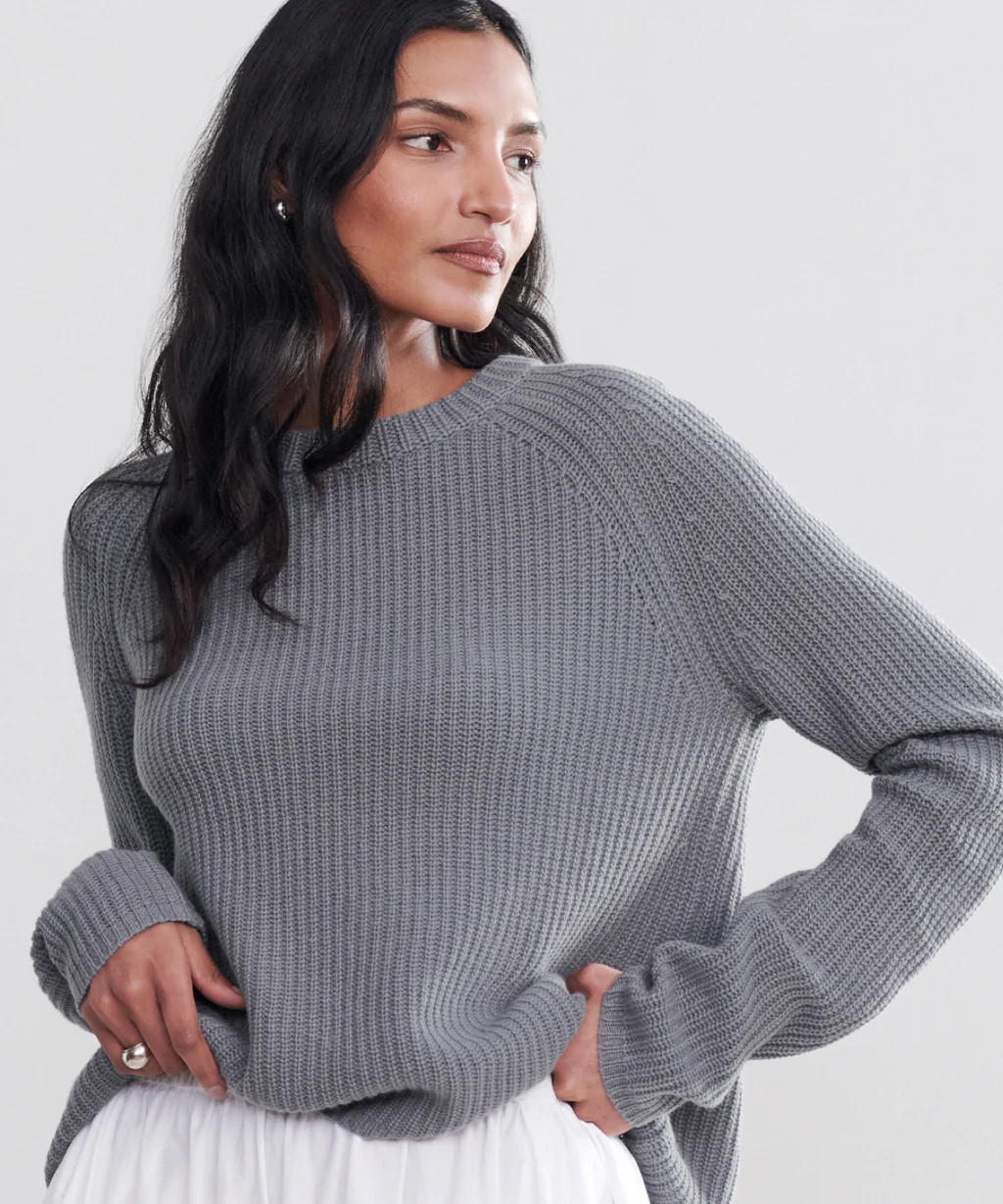 Cashmere Fisherman Sweater | Jenni Kayne