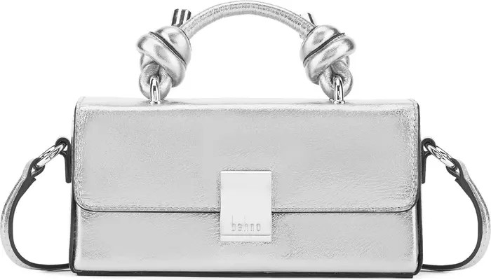 Micro Mary Soft Metallic Leather Crossbody Bag | Nordstrom