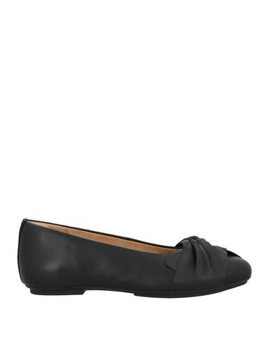Fitflop Woman Ballet flats Black Size 8.5 Leather, Rubber | YOOX (US)