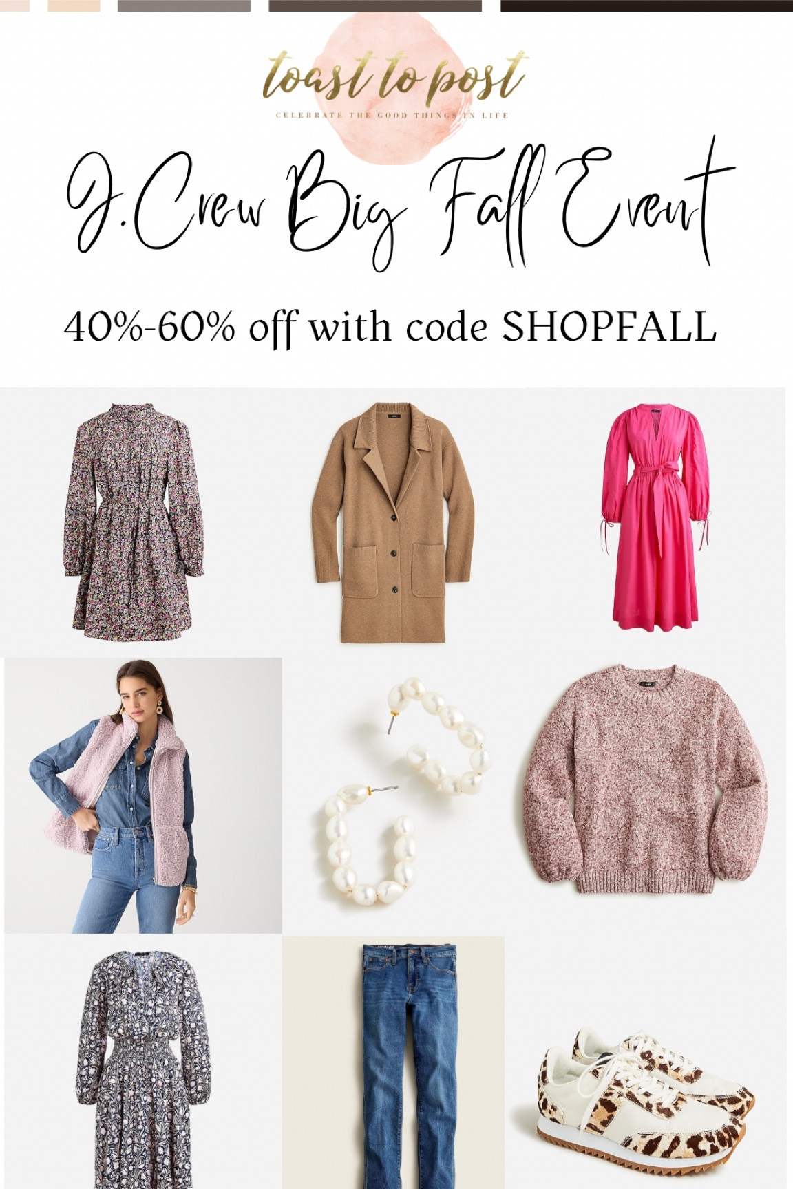 J.Crew big fall sale! 40-60% off!



#LTKworkwear #LTKunder100 #LTKsalealert