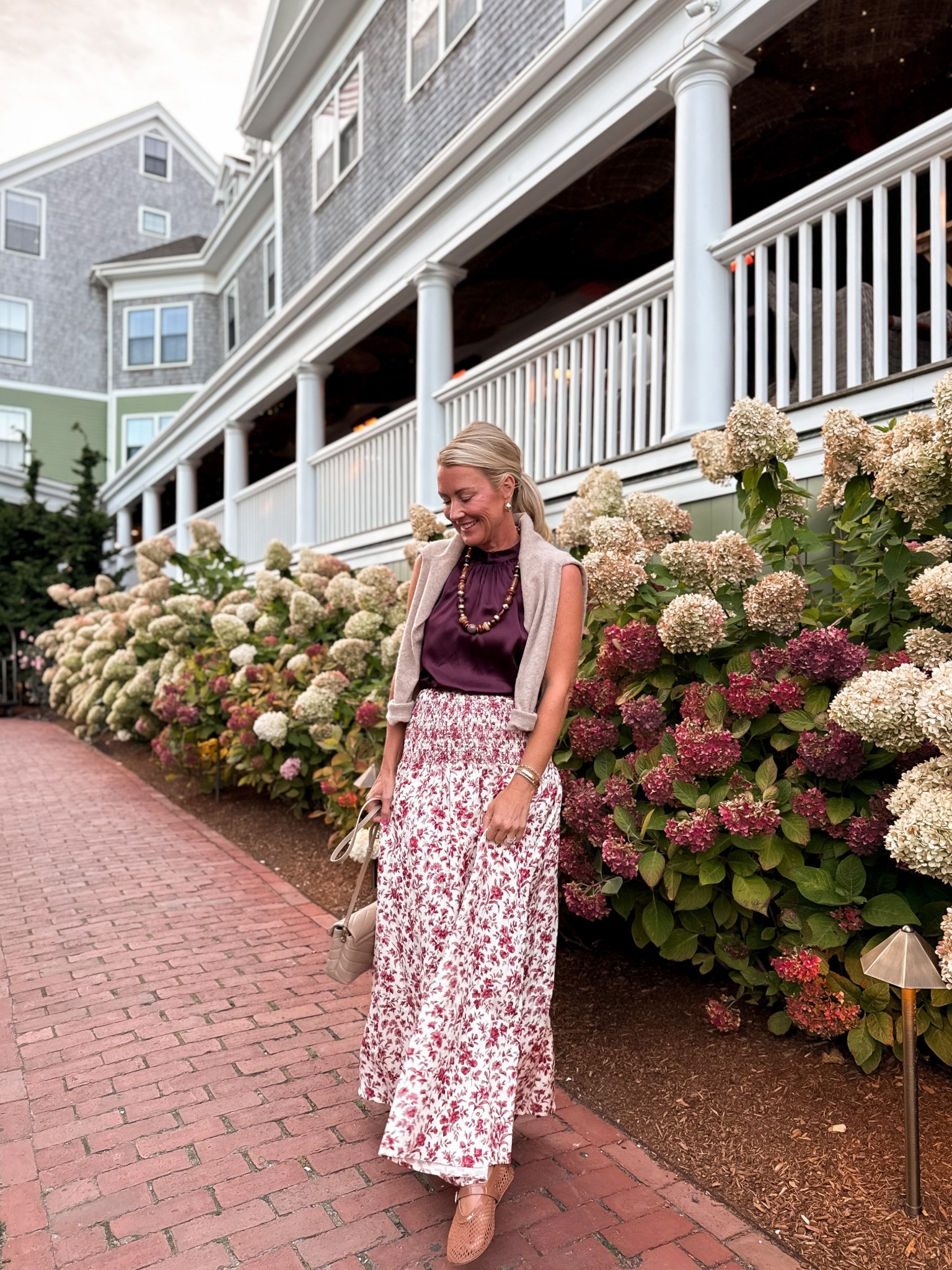 Last night in Nantucket 💕
 This skirt is so stunning & will be so fun to style this season! Runs big tho, I’d size down 

#LTKOver40 #LTKTravel #LTKStyleTip