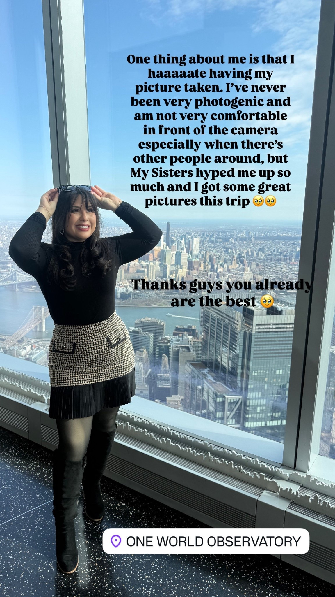 It’s giving Fran Dresher in the best way. This was my NY city fit! Skirt was comfy , stretchy and TTS and the top was so soft with great scalped neck detail! 

#LTKMidsize #LTKmomlife #LTKPetite