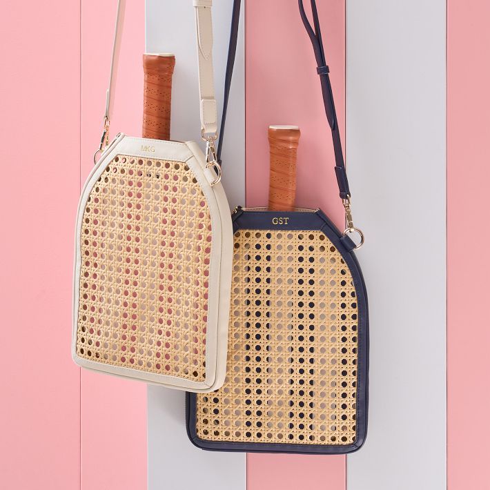 Caning Pickleball Crossbody Bag | Mark and Graham