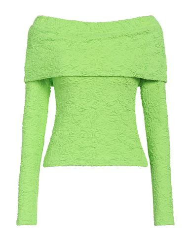 Msgm Woman Top Lime green Size 4 Cotton, Polyamide | YOOX (US)