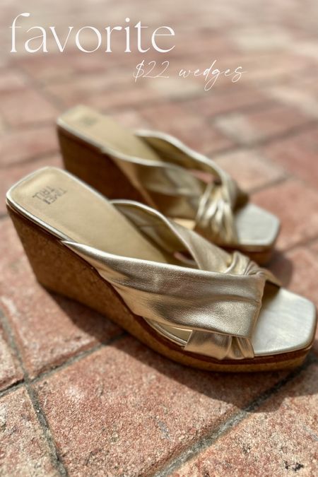 My favorite wedges are only $22 and in stock. Run don’t walk. Mine are true to size  

#LTKbeauty #LTKunder50 #LTKstyletip