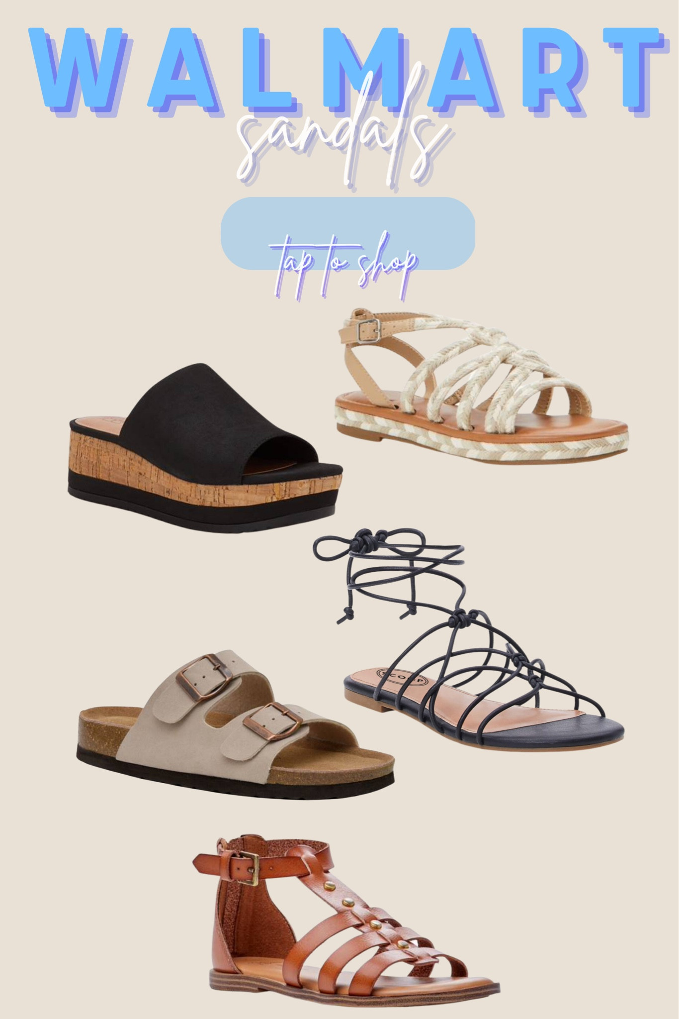 Best affordable spring sandals!!

Walmart find, Walmart fashion, affordable sandals, spring sandals, beach vacation essentials, what to pack for vacation 

@walmart @walmartfashion #ad #walmartpartner 

#LTKSeasonal #LTKFind #LTKunder50