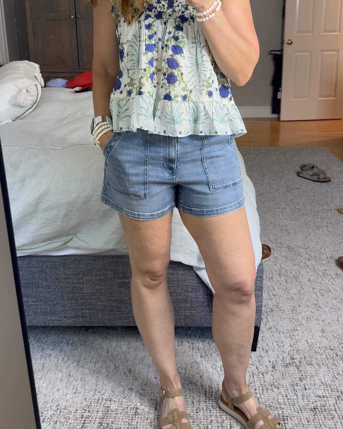 Anthropologie x J Crew Outlet fabulous find! These shorts are amazing!  Highly recommend!  So cute and comfy!   

#LTKStyleTip #LTKSeasonal #LTKOver40