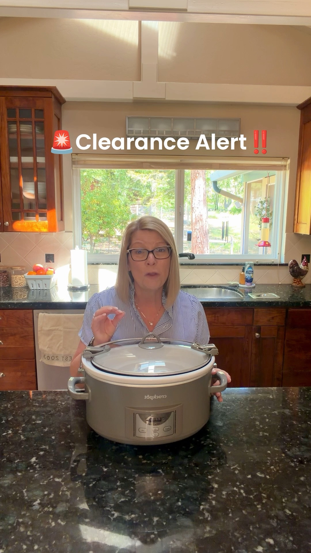 Drop everything – my absolute favorite Crockpot is on clearance right now for under $65 and I could not let you scroll past this without telling you! This price is unheard of and I honestly don’t know how long it will last.

This is the 7 quart Crockpot and it is the one I reach for more than almost anything else in my kitchen. Th size is perfect for feeding a family, making big batches of soup, slow cooker pot roast, pulled pork, chili, and so much more. The programmable timer means you can set it and walk away and dinner will be ready when you are.

Grab this deal before it’s gone!!

#LTKHome #LTKSaleAlert #LTKfoodie
