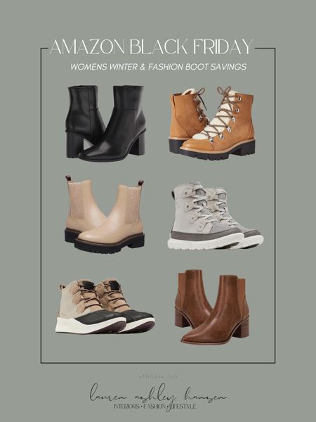 Women’s Amazon boots! All of these boots are marked down rights now on Amazon for Black Friday and cyber Monday! Brands such as The Drop, Sorel, and more! 

#LTKshoecrush #LTKsalealert #LTKCyberWeek