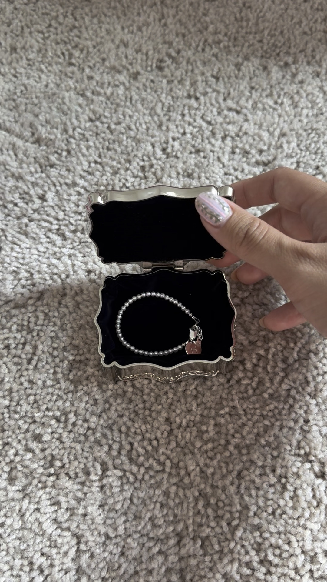 A sweet keepsake for my daughters Easter basket. Her very first jewelry box + pearl bracelet 🤍

#LTKBaby #LTKFamily #LTKKids