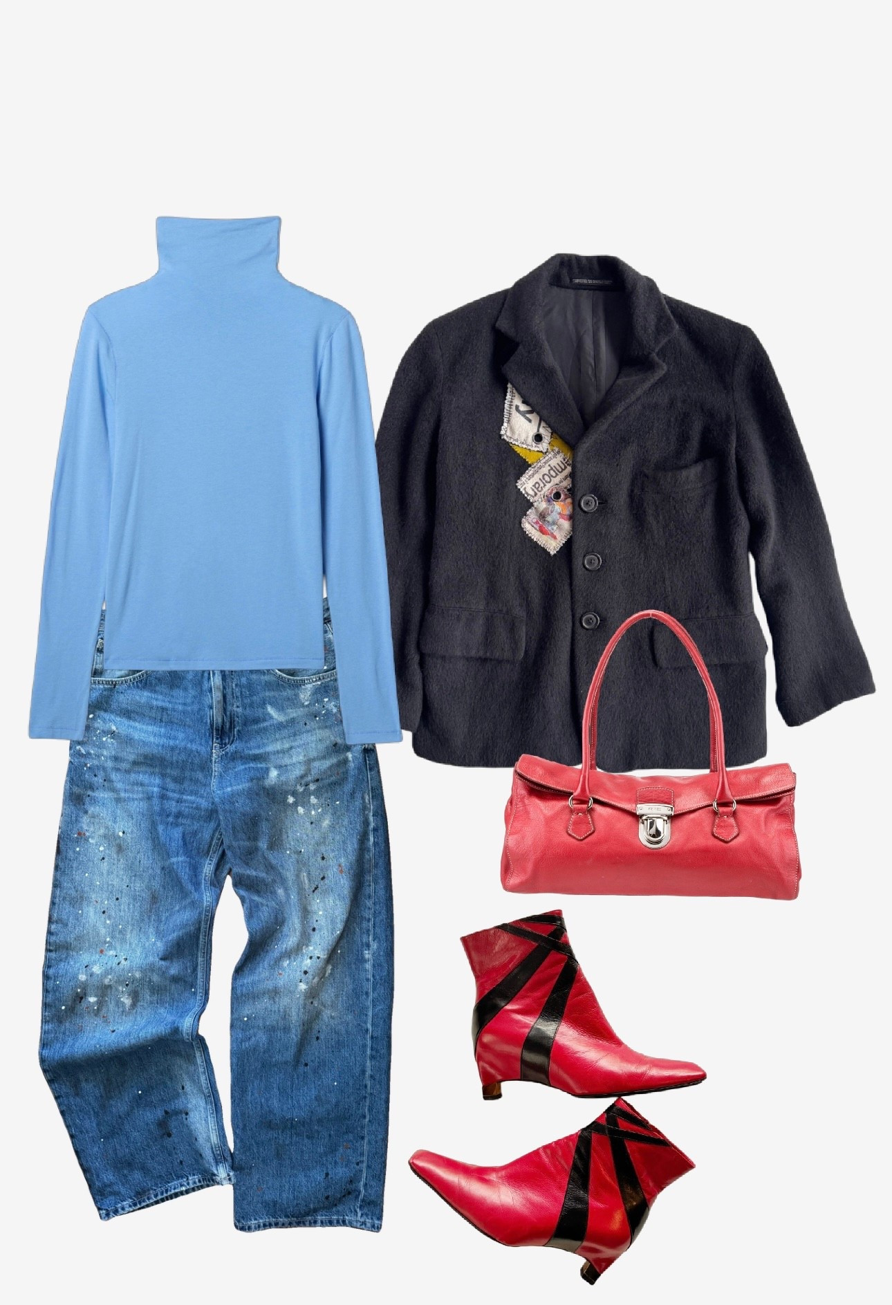 Blazer, boots, and bag are vintage. 


#LTKOver40 #LTKootd