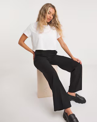 MAGISCULPT Wide Leg Trousers Regular Length | Simply Be (UK)