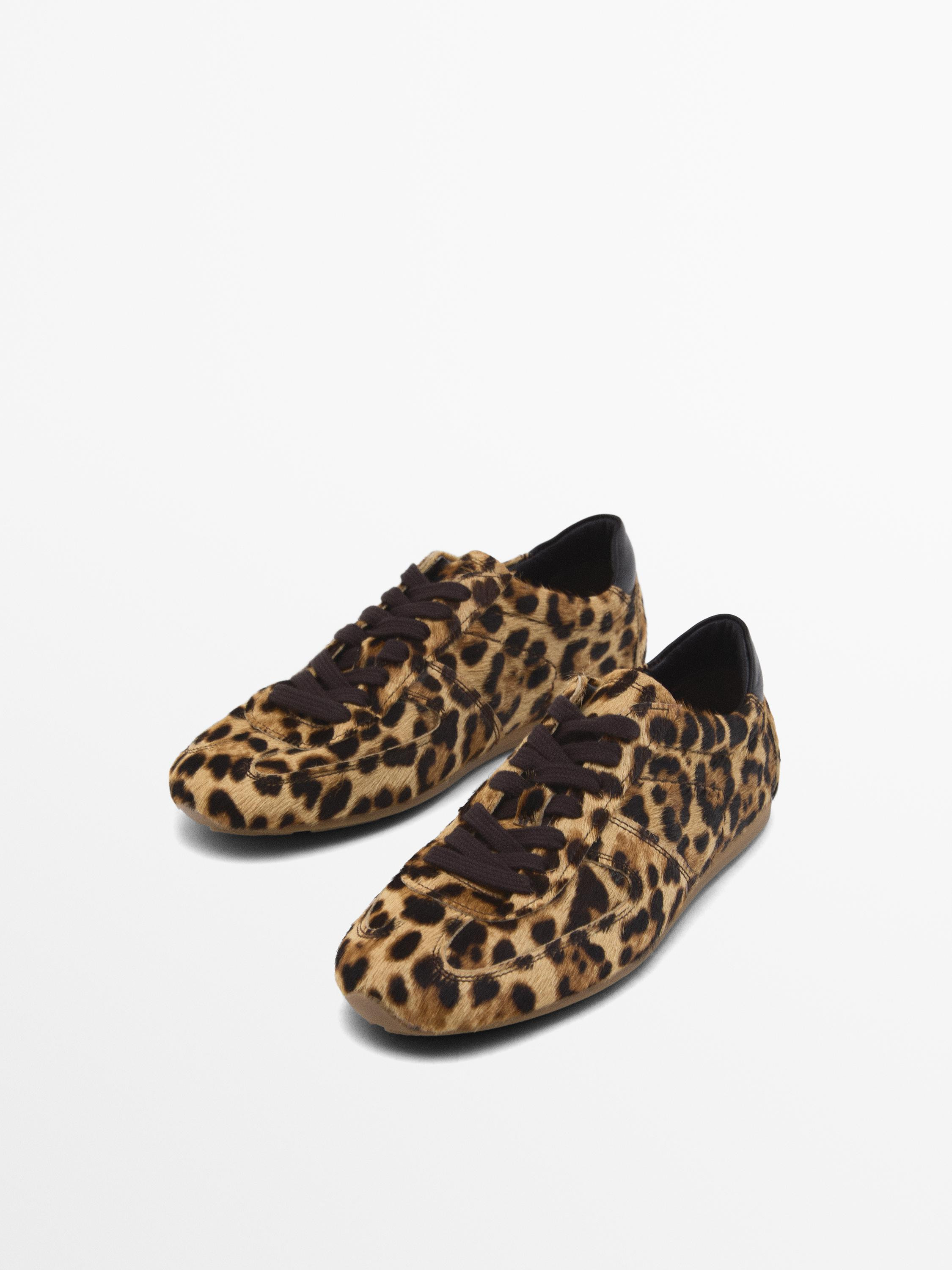Animal print trainers | Massimo Dutti US