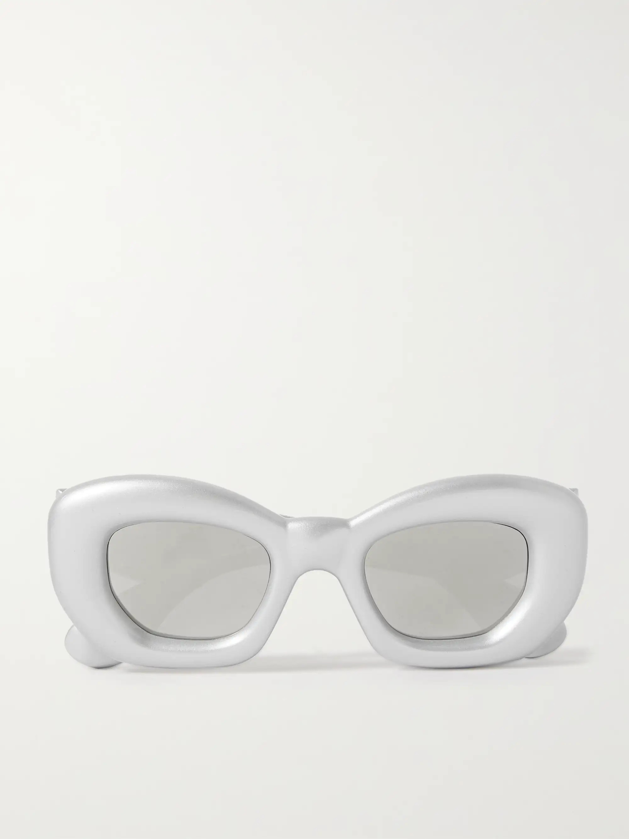 Inflated oversized D-frame acetate sunglasses | NET-A-PORTER (US)