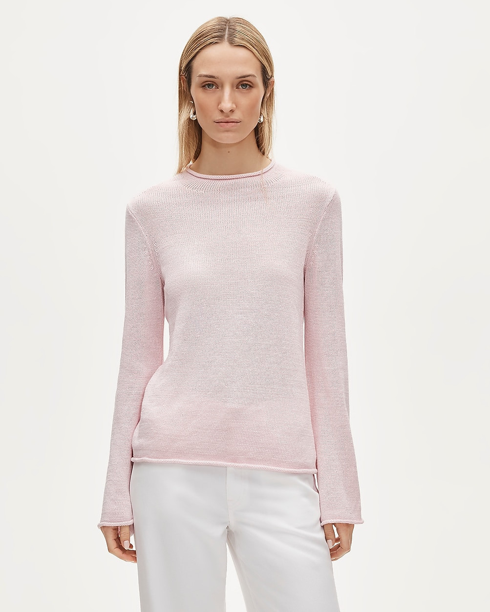Summer Rollneck™ sweater in linen blend | J. Crew US