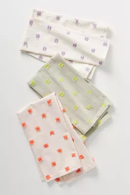 Maude Clipped Jacquard Dish Towels, Set of 3 | Anthropologie (US)