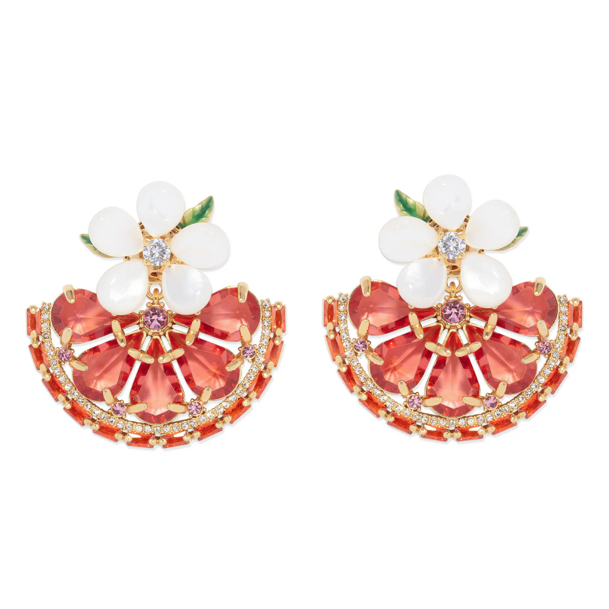 "Spritz Please" Orange Slice Earrings | The Well Appointed House, LLC