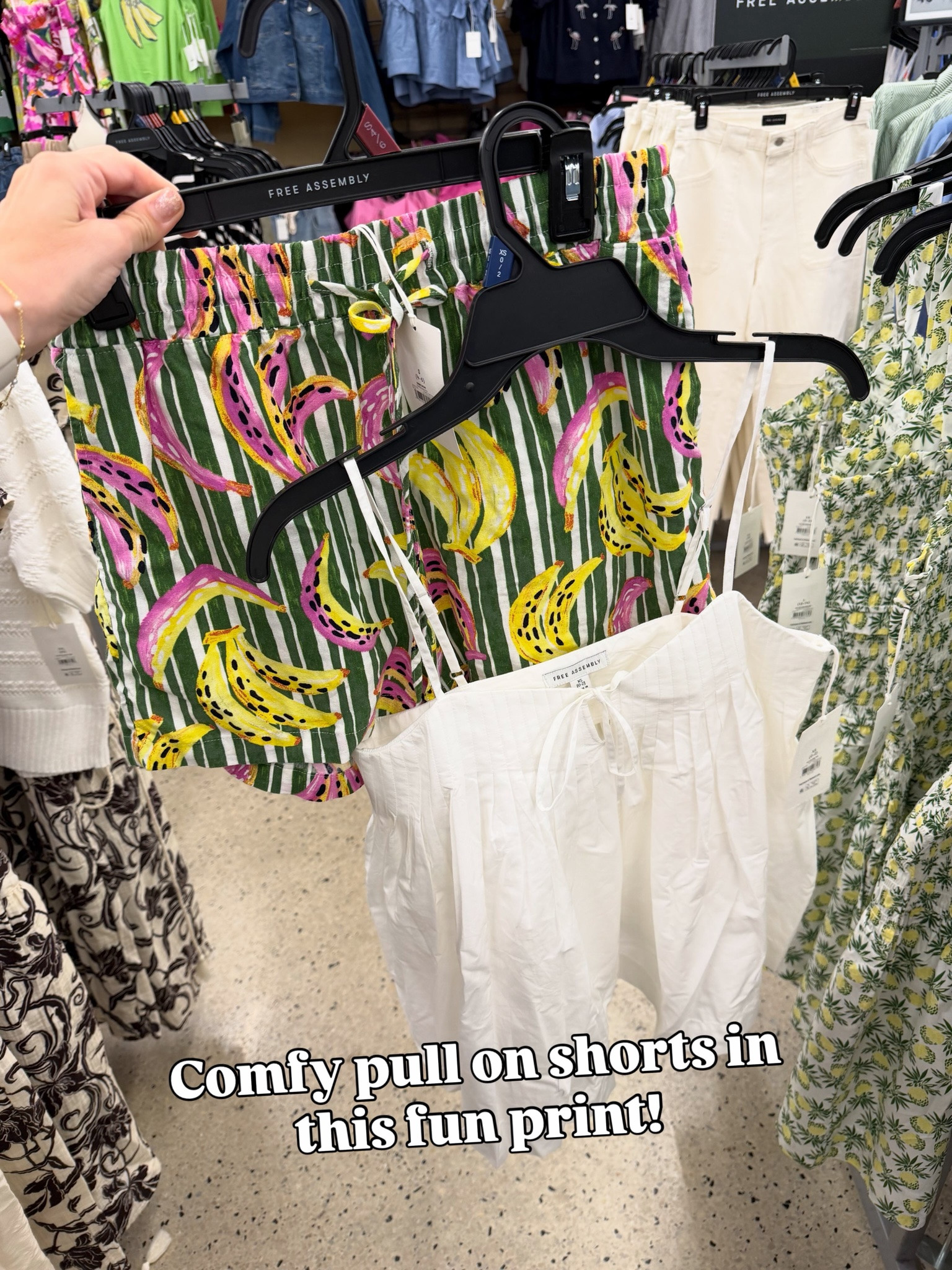 Summer mode on these farm Rio vibes shorts and cami top #walmartfashion