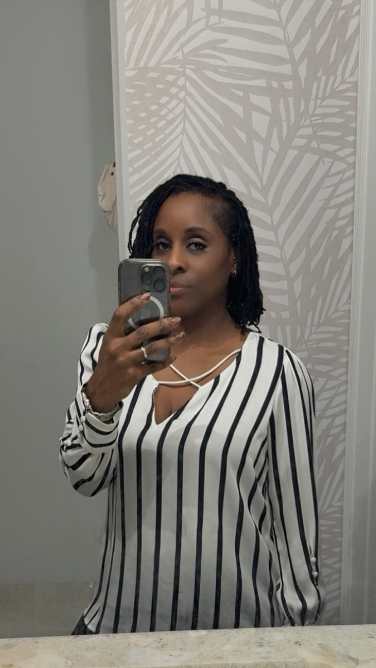 Office ready with this striped express statement blouse.
#officeattire #stripes

#LTKgrwm #LTKdayinmylife #LTKmomlife