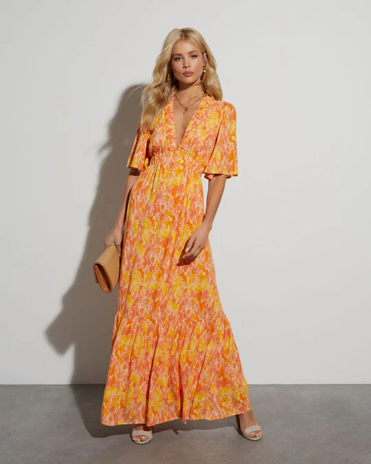 Ginger Tropical Maxi Dress | VICI