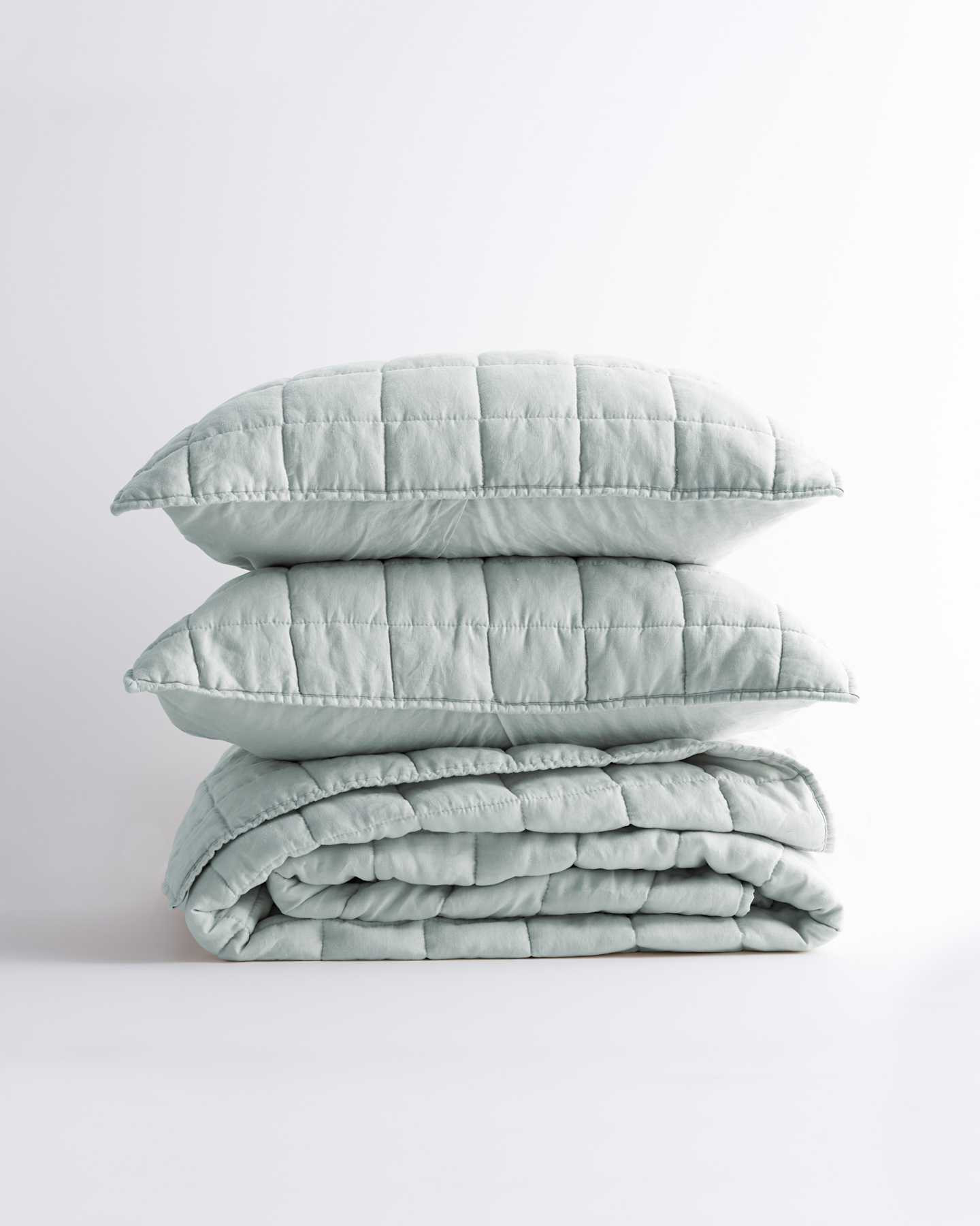 European Linen Quilt Set | Quince