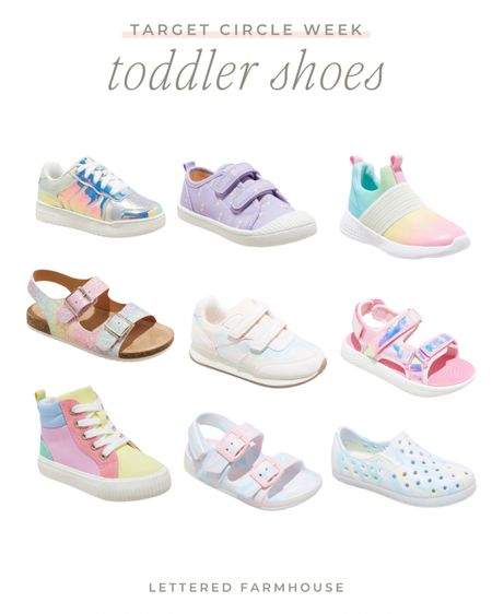 Toddler shoes from Target - let’s get ready for circle week! 

kids shoes, kids sandals, kids sneakers, toddler sandals, toddler sneakers, toddler water shoes, kids water shoes, kids shoes girls children, kids shoe size chart, kids shoe organization

Follow my shop @LetteredFarmhouse on the @shop.LTK app to shop this post and get my exclusive app-only content!

#liketkit #LTKxTarget
@shop.ltk
https://liketk.it/4CPkS#LTKxTarget

Follow my shop @LetteredFarmhouse on the @shop.LTK app to shop this post and get my exclusive app-only content!

#liketkit #LTKfamily #LTKkids #LTKsalealert #LTKGiftGuide
@shop.ltk
https://liketk.it/4D4Vr

#LTKbaby #LTKkids #LTKstyletip