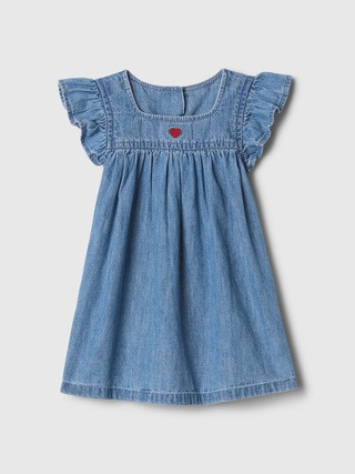 Baby Ruffle Denim Dress | Gap (US)