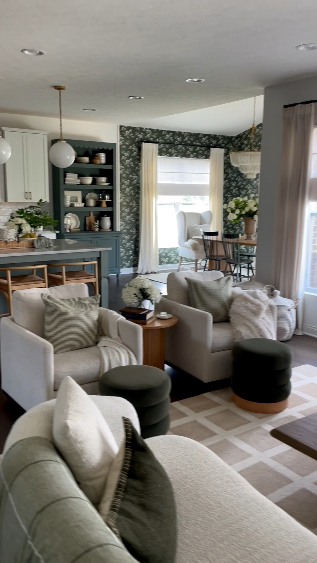 Green and white living space…

#LTKHome #LTKSaleAlert #LTKSeasonal