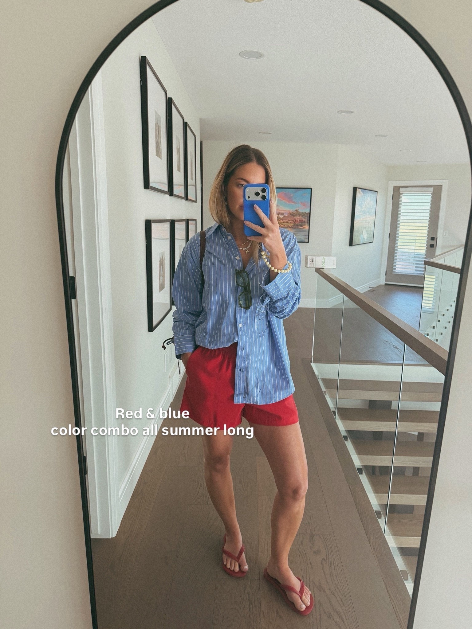 Summer color combo ❤️💙

#LTKcanada #LTKsummer