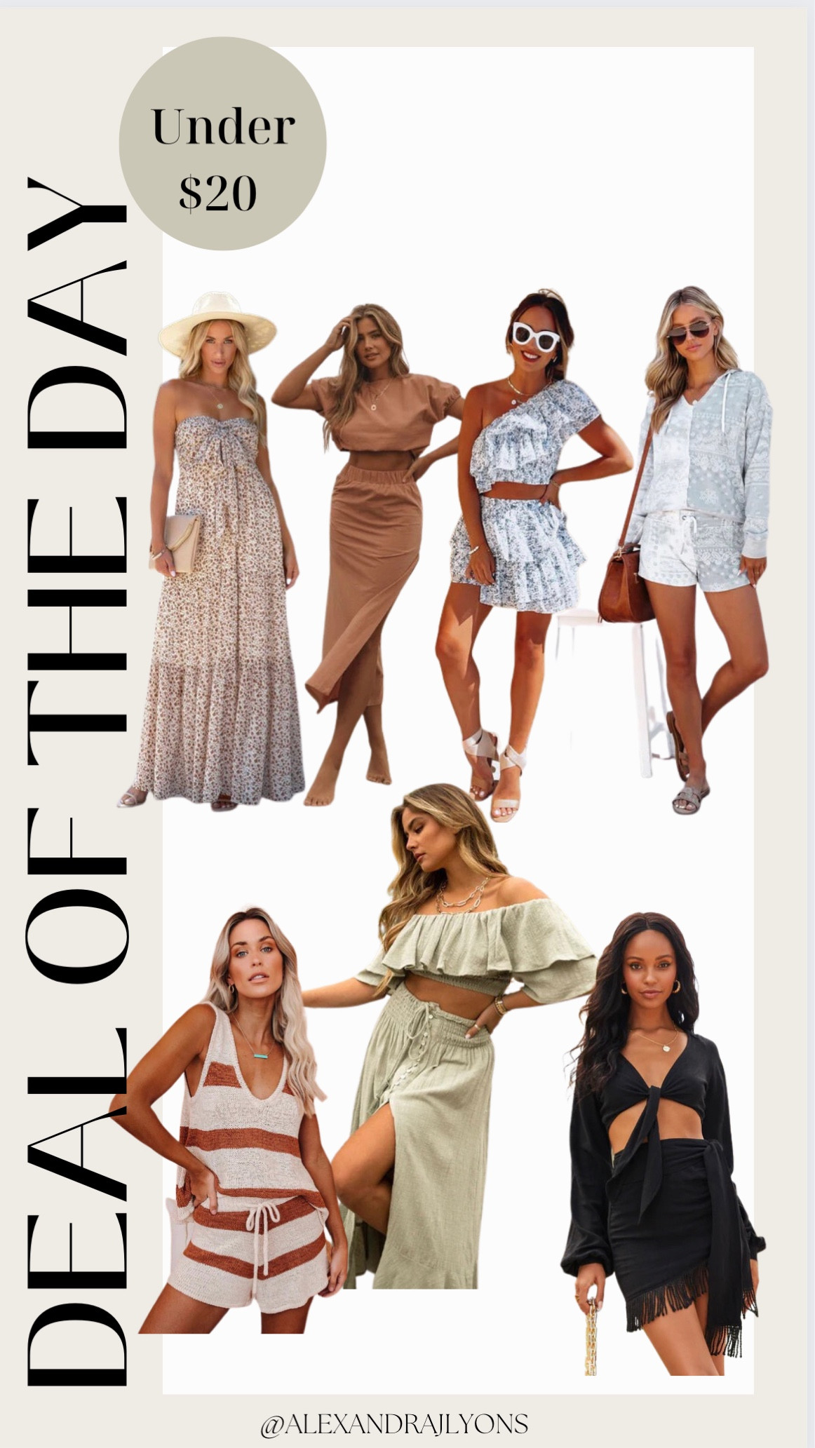 Code ALEXANDRAJLYONS

VICI vacation looks
Sale alert
Under $20

#LTKsalealert #LTKSeasonal #LTKunder50