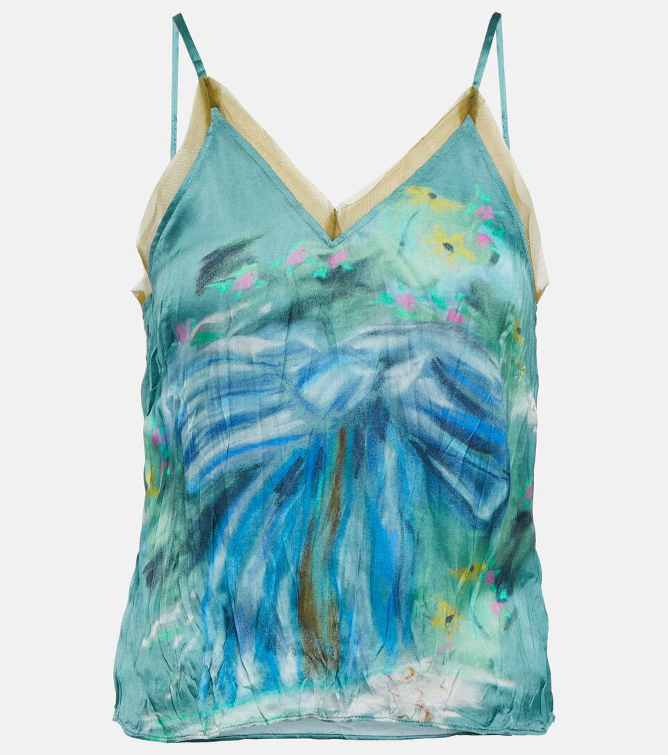 Printed satin camisole | Mytheresa (US/CA)