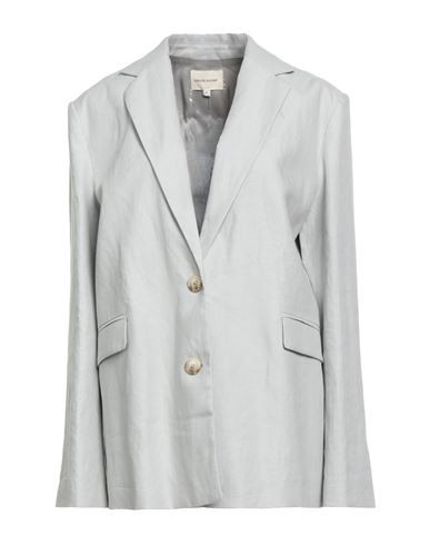Vince. Woman Blazer Light grey Size L Linen | YOOX (US)