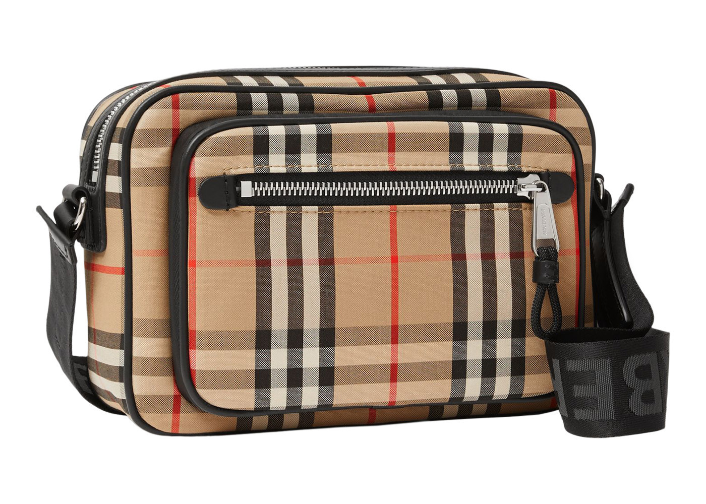 Burberry Vintage Check and Leather Crossbody Bag in Archive Beige | StockX
